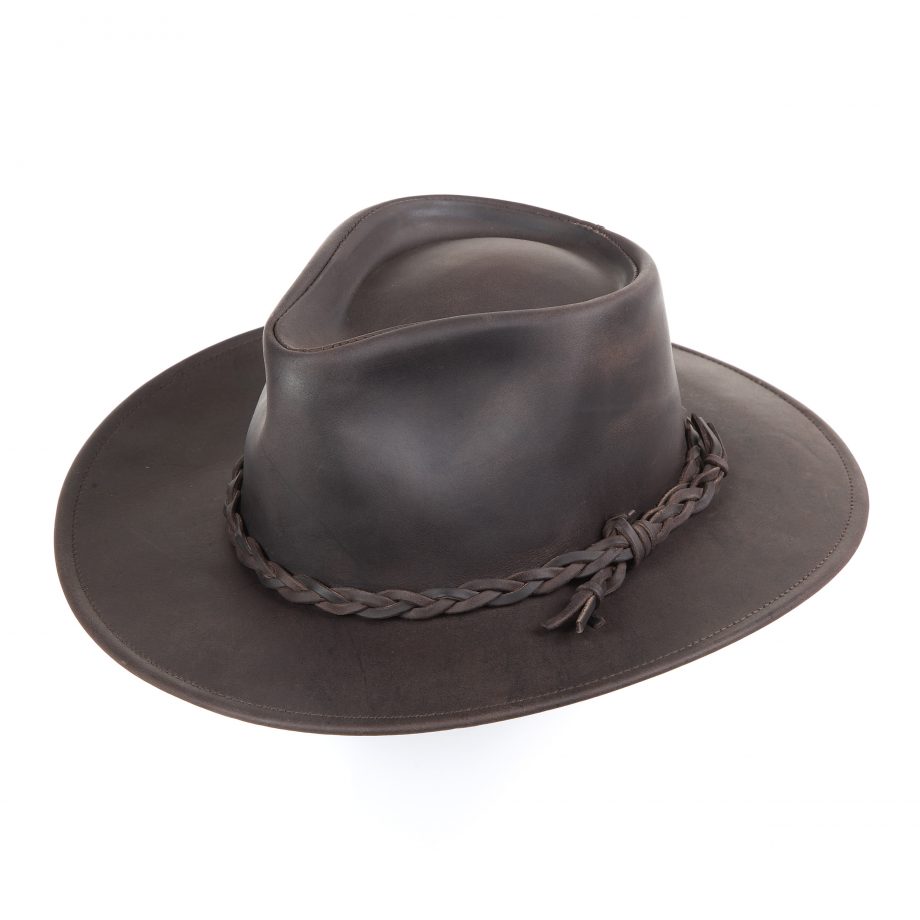 Australian styled leather hat