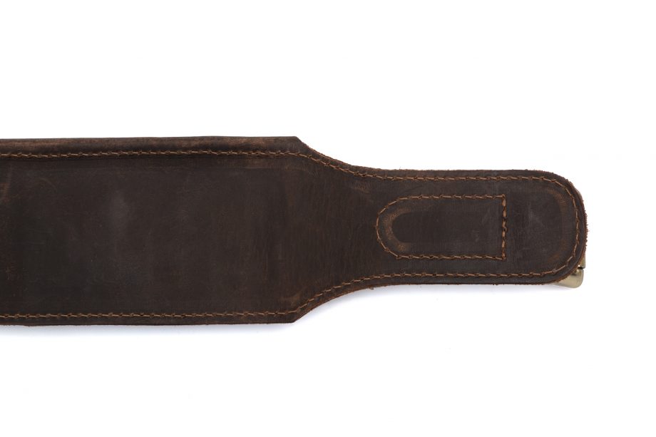 Leather cartridge belt for 30 bullets caliber 12